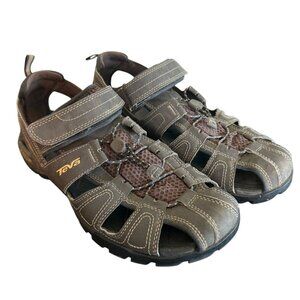 Teva Men's‎ Forebay Fisherman Sandals Size 10 Outdoors Hiking Camping Fishing